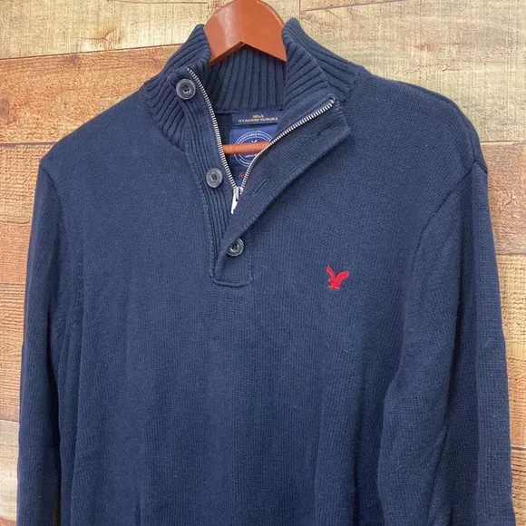 American Eagle Athletic Fit Mens Sweater Size Medium - Picture 2 of 3